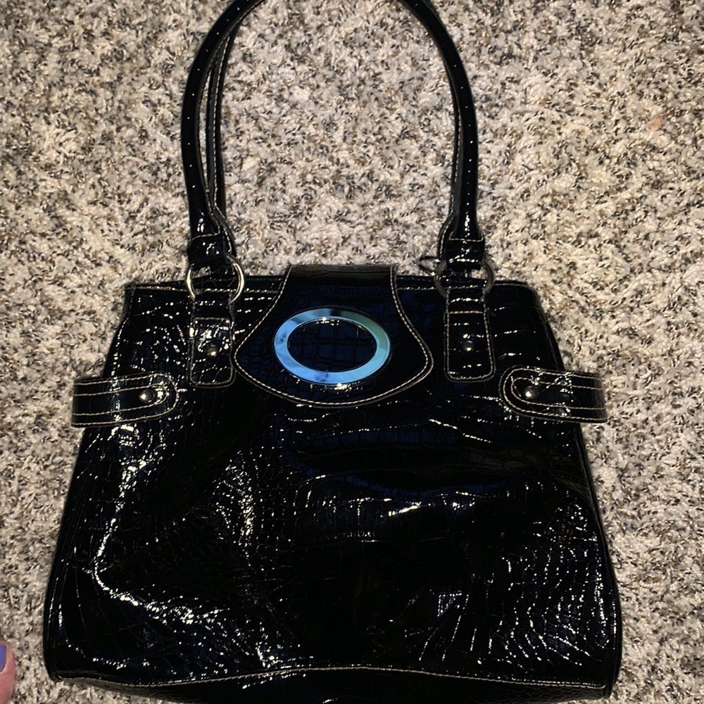 👜👜👜3 for 12$👜👜👜Black Patent Purse
